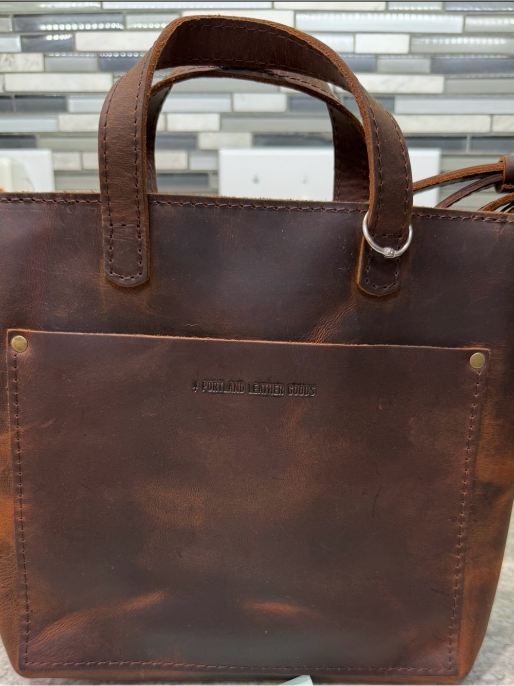 Portland Leather Canyon mini zip crossbody